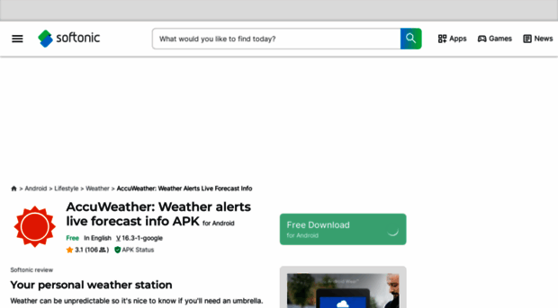 accuweather.en.softonic.com