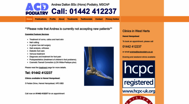 acdpodiatry.co.uk