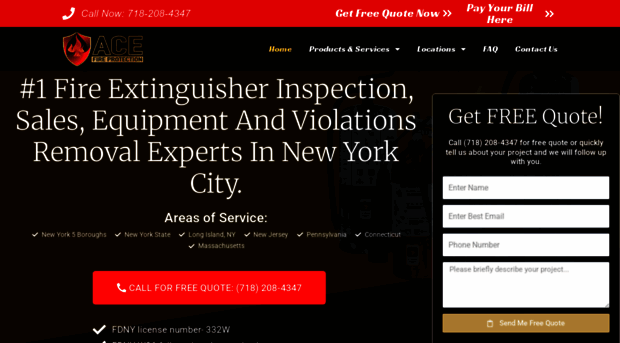 acefireextinguishers.com