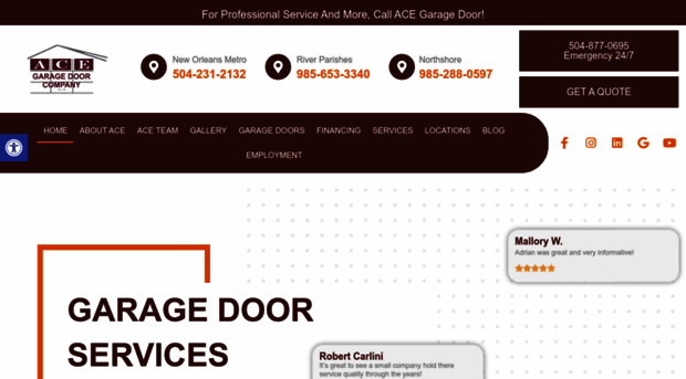 acegaragedoorllc.com