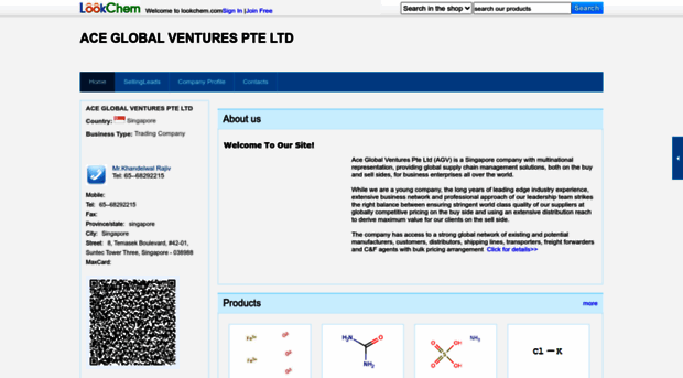 aceglobalventures.lookchem.com