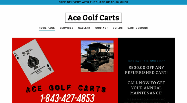 acegolfcart.com