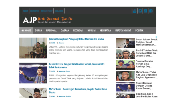 acehjournalpasific.com