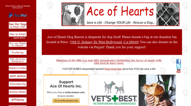 aceofheartsdogs.com