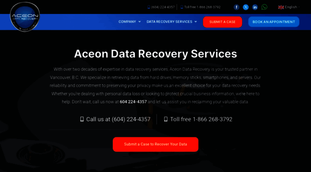 aceondatarecovery.com