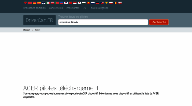 acer.drivercan.fr