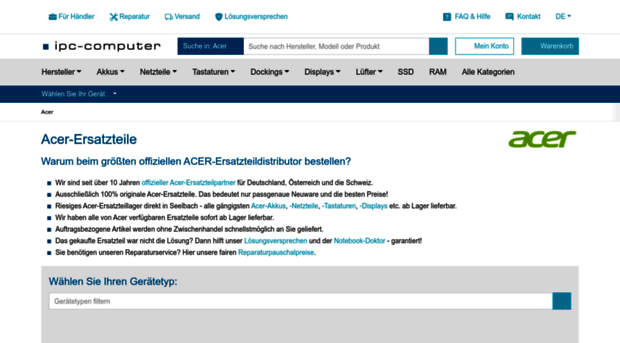acer.ipc-computer.de