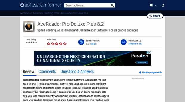 acereader-pro-deluxe-plus.software.informer.com