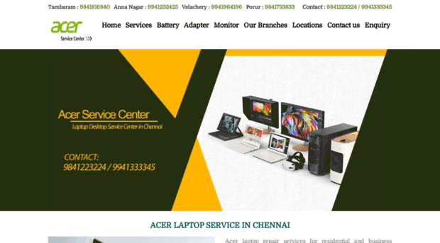 acerlaptopserviceinchennai.in