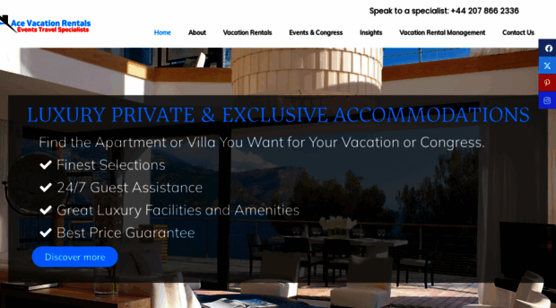 acevacationrentals.com