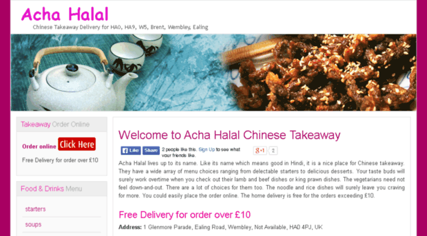 acha-takeaway.co.uk