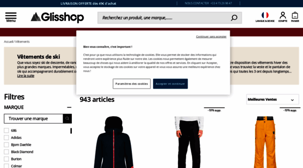 achat-vetements.glisshop.com