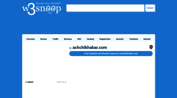 achchikhabar.com.w3snoop.com