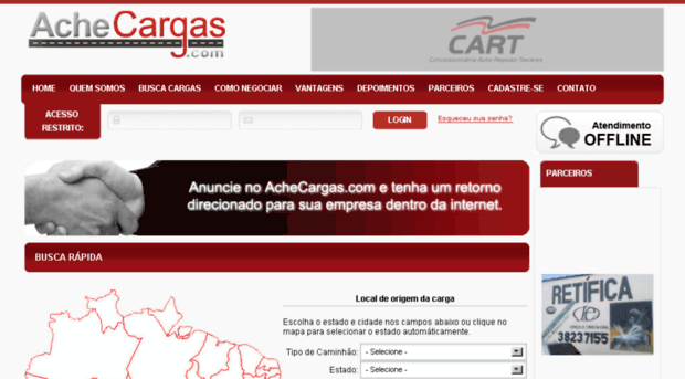 achecargas.com.br