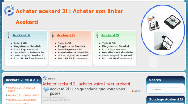 acheter-acekard-2i.com