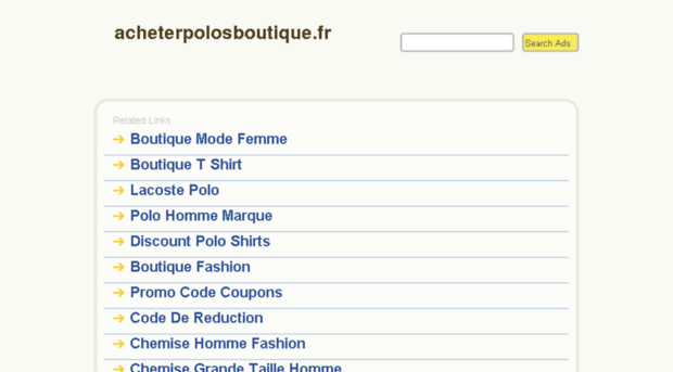 acheterpolosboutique.fr