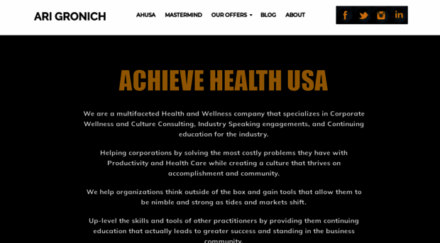 achievehealthusa.com