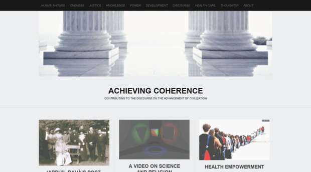 achievingcoherence.com