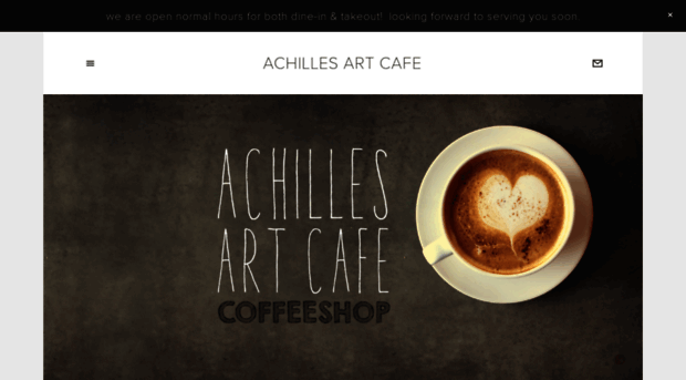 achillesartcafe.com