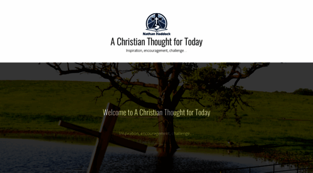 achristianthoughtfortoday.wordpress.com