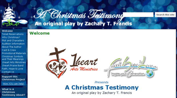 achristmastestimony.kingdomdesignministry.com