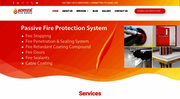 achyutafiresafety.com