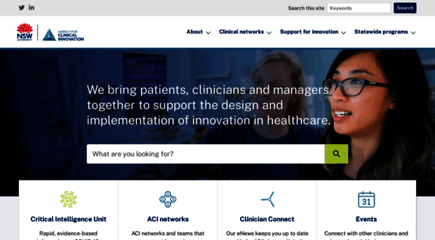 aci.health.nsw.gov.au - Agency for Clinical Innovation - Aci Health Nsw Gov