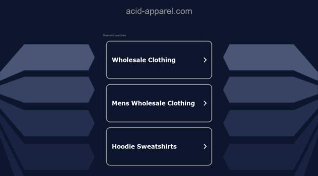 acid-apparel.com