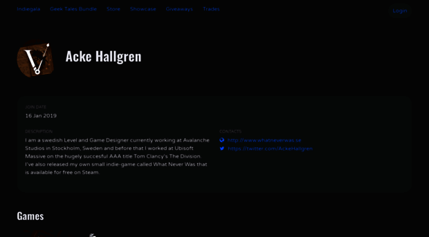 ackehallgren.indiegala.com