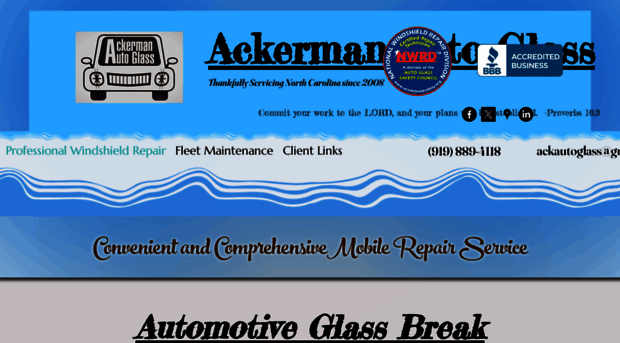 ackermanautoglass.com