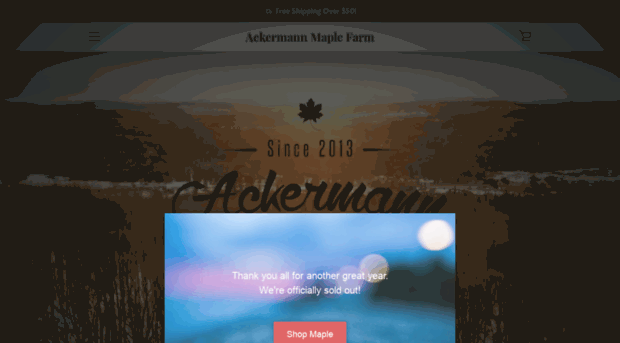 ackermannmaplefarm.com