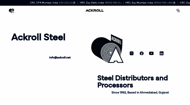 ackrollsteel.com