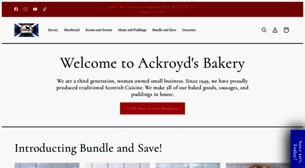 ackroydsbakery.com
