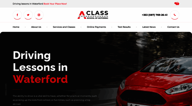 aclassschoolofmotoring.com