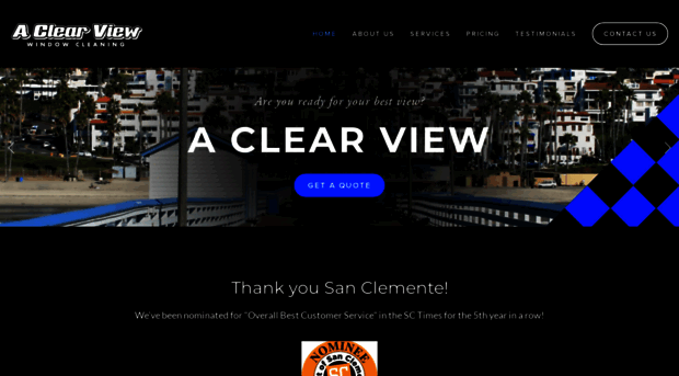 aclearviewcleaning.com