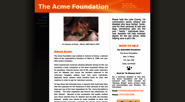 acmefoundation.org