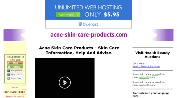 acne-skin-care-products.com