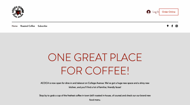 acocacoffee.com