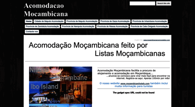 acomodacaomocambicana.com