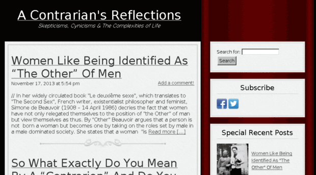 acontrariansreflections.com