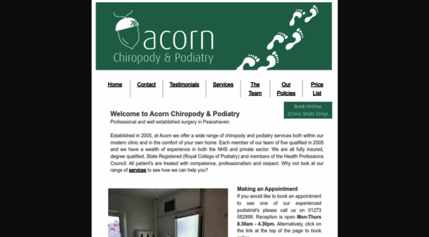 acornpodiatry.co.uk