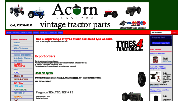 acornservicestractorparts.com