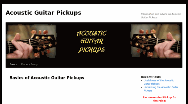 acousticguitarpickups.org