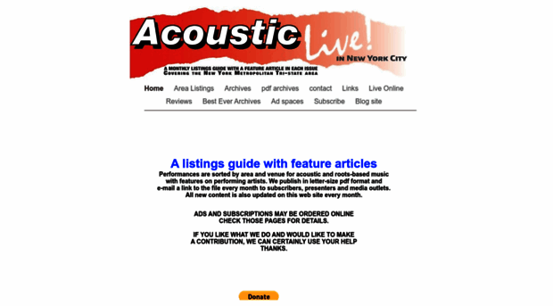 acousticlive.com