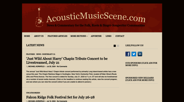 acousticmusicscene.com