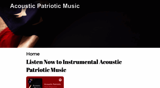 acousticpatriotic.com