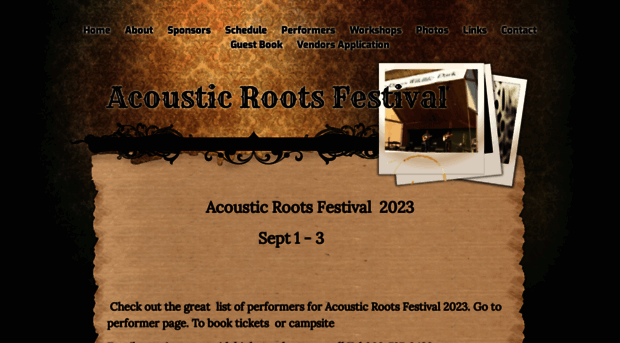 acousticrootsfestival.com