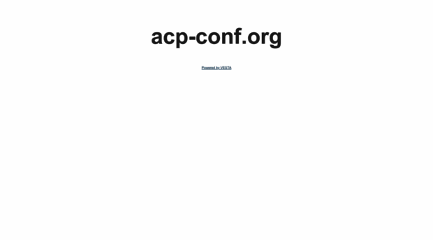 acp-conf.org