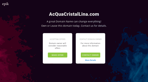 acquacristallina.com