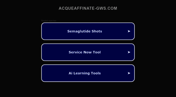 acqueaffinate-gws.com